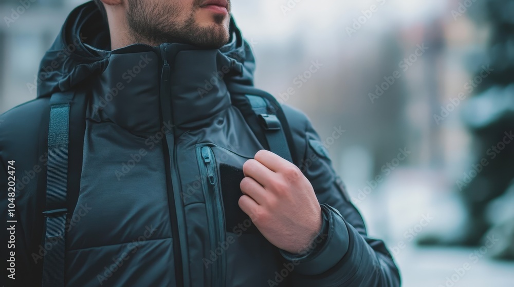 Smart jackets now come with climate control, allowing users to adjust their temperature on the go through embedded sensors and heating elements. Smart jackets now come with climate control, allowing users to adjust their temperature on the go through embedded sensors and heating elements.