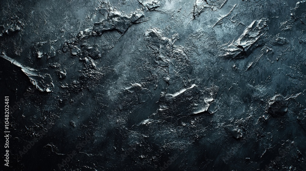 Fototapeta premium A rough black textured background with a soft, grainy surface, adding depth and a tactile feel to your visuals.