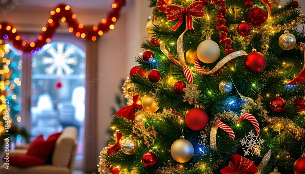decorated christmas tree decorated christmas tree