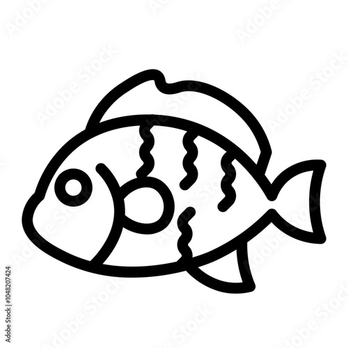 coral fish icon