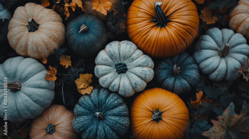 A close-up shot of a pumpkin A close-up shot of a pumpkin