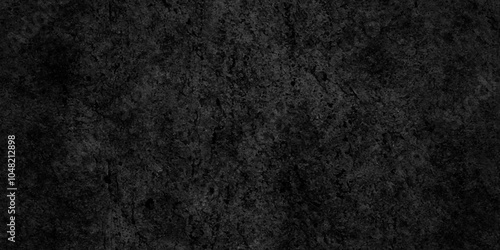 	
Dark Black distressed grunge texture, old vintage charcoal backdrop granite blackboard and chalkboard. Abstract wall surface, black stucco texture. Black gray satin dark texture luxurious background