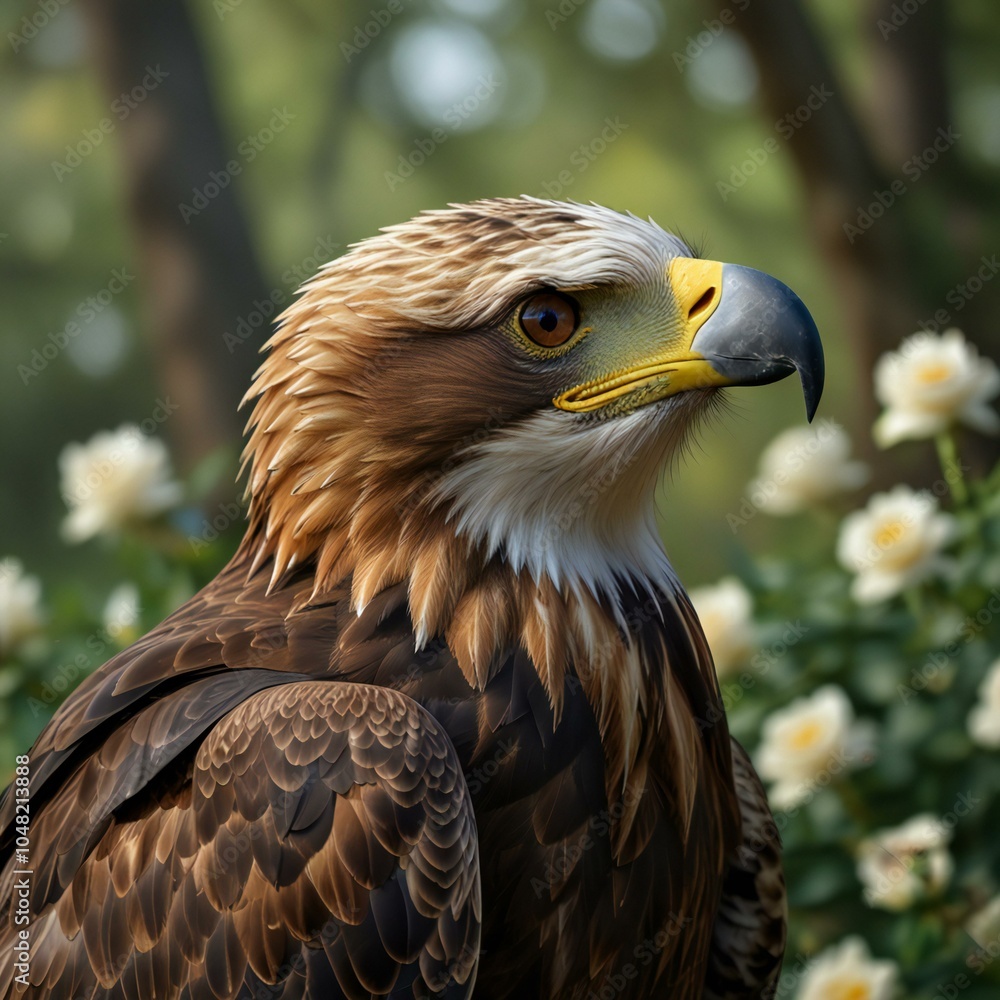 Fototapeta premium portrait of a bald eagle
