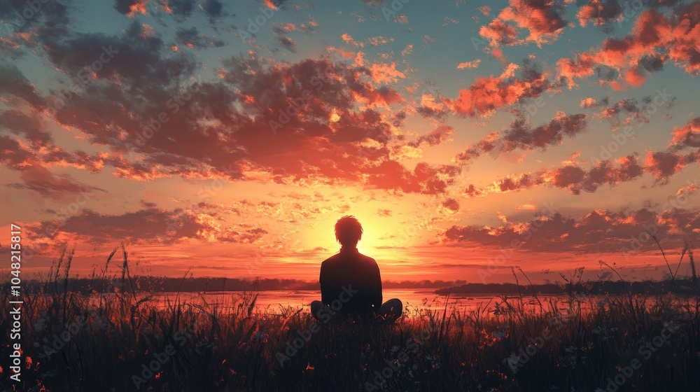 Sunset can signal a time for reflection and goal setting Sunset can signal a time for reflection and goal setting