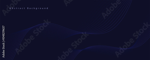 Abstract digital technology futuristic blue background