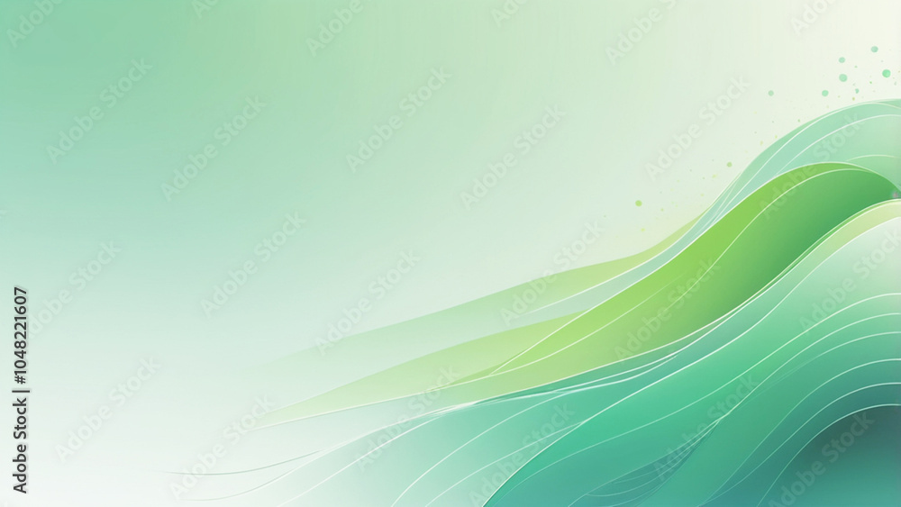 Fototapeta premium light green Gradient with Modern Feel background