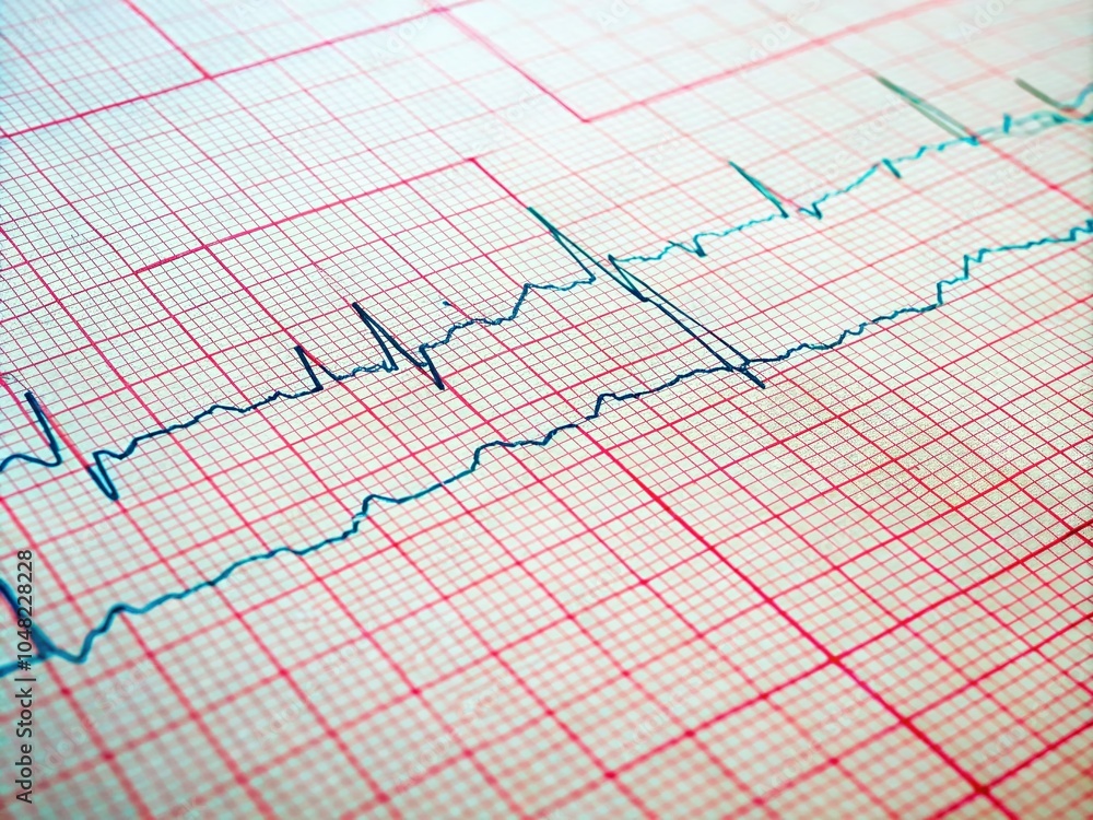 Healthy ECG on Graph Paper for Heart Disease Diagnosis - Medical Documented Insight Healthy ECG on Graph Paper for Heart Disease Diagnosis - Medical Documented Insight