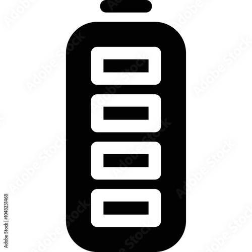 Simple vector icon battery