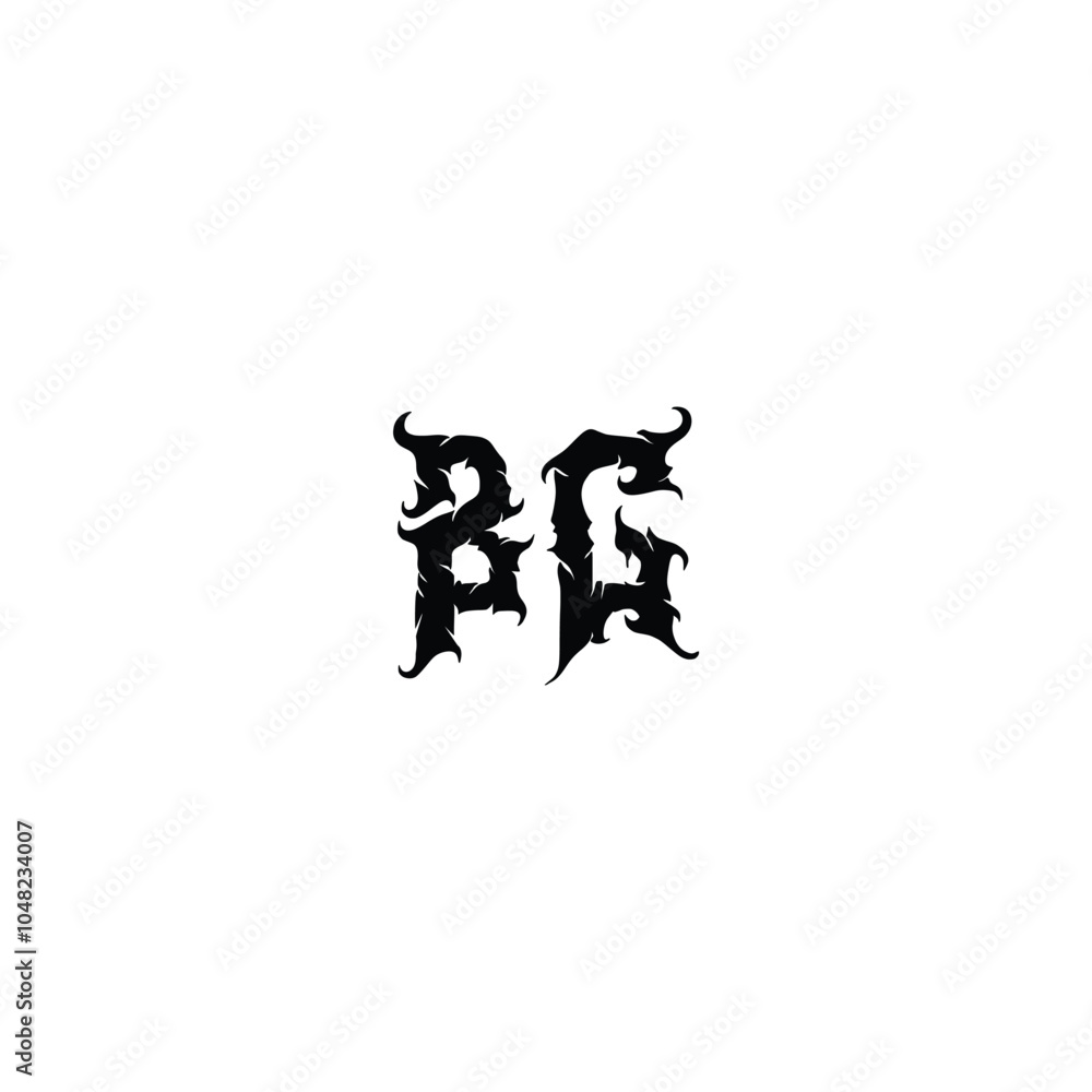 BG monogram logo design letter text name symbol monochrome logotype alphabet character simple logo BG monogram logo design letter text name symbol monochrome logotype alphabet character simple logo