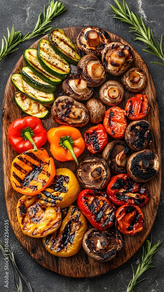 Grilled Vegetable Platter Showcasing the Savory and Nutritious Aspects of Plant Based Eating Grilled Vegetable Platter Showcasing the Savory and Nutritious Aspects of Plant Based Eating