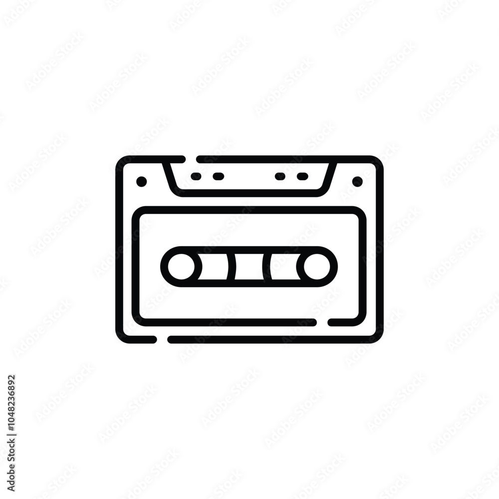 line art style diskette icon illustration line art style diskette icon illustration