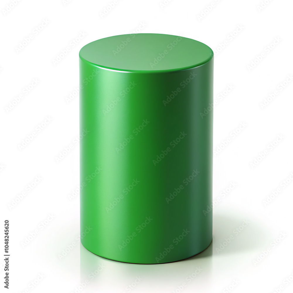 Obraz premium green tin can. isolated, white, cup, plastic, container, can, drink, blank, object, coffee, paper, empty, glass, food, disposable, box, beverage, metal, lid, cream, tin, 3d, packaging, liquid, bottle