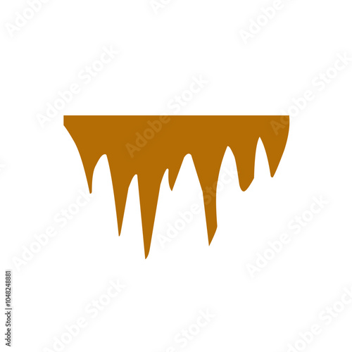 illustration of stalactites and stalagmites