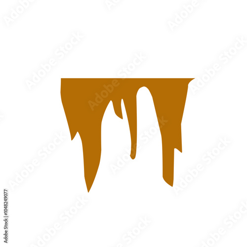 illustration of stalactites and stalagmites