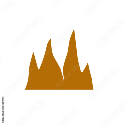 illustration of stalactites and stalagmites