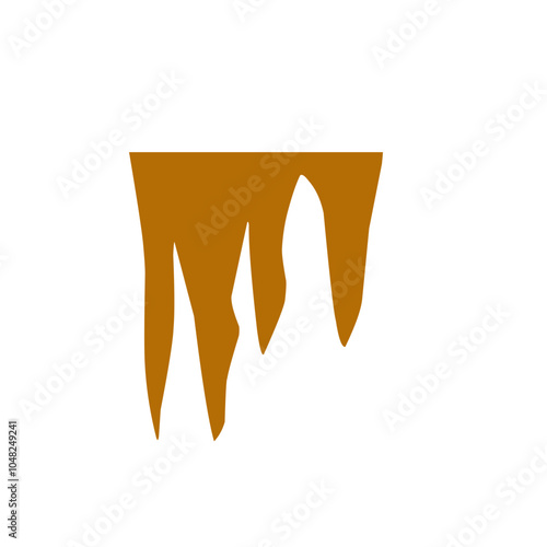 illustration of stalactites and stalagmites