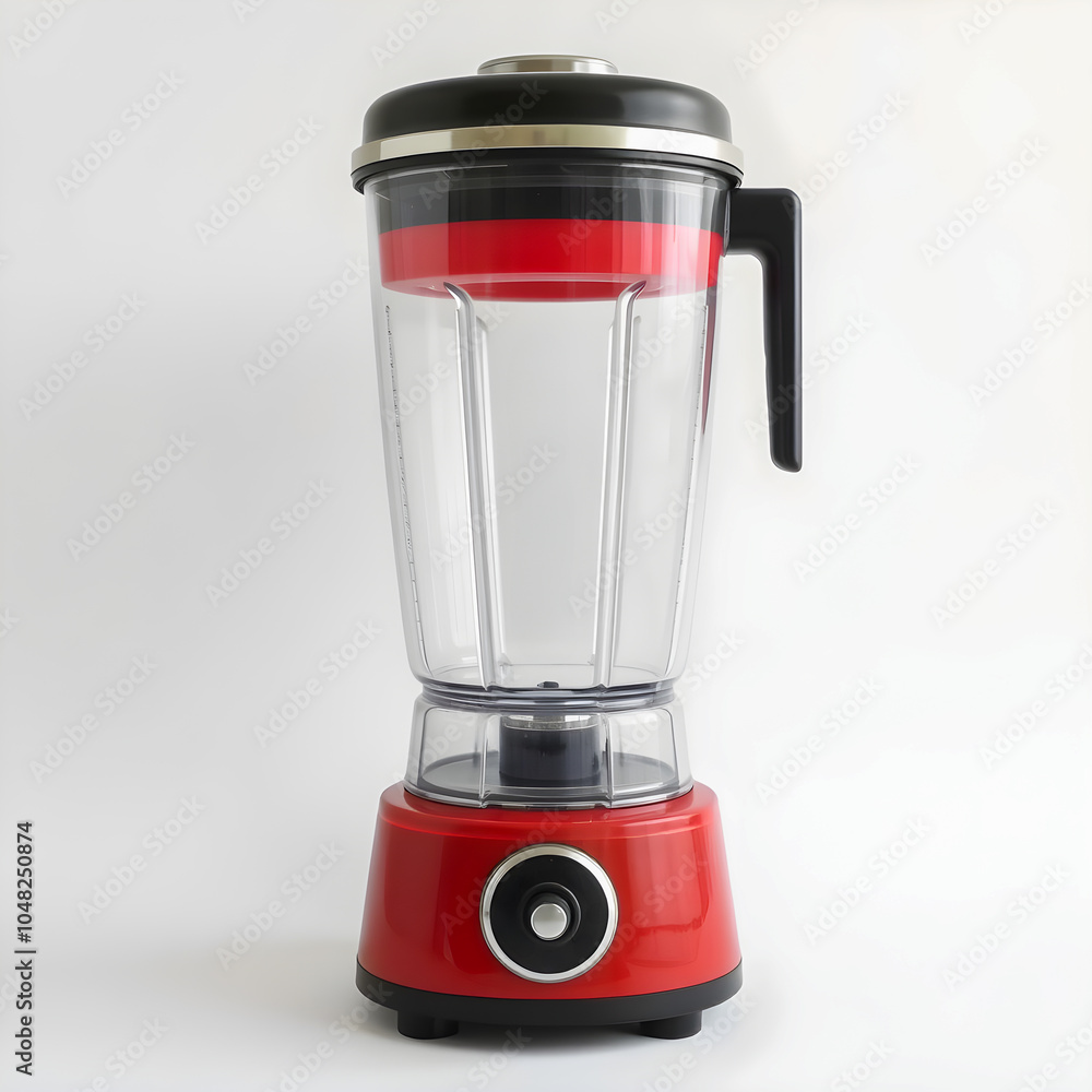 Red Blender isolated on white background Red Blender isolated on white background