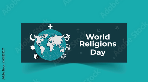 World Religion Day Social Media Banner Design