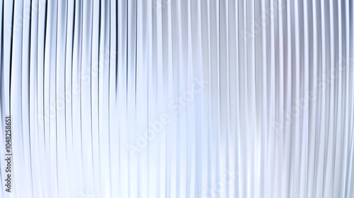 Abstract background design with reeded glass effect, 3d render