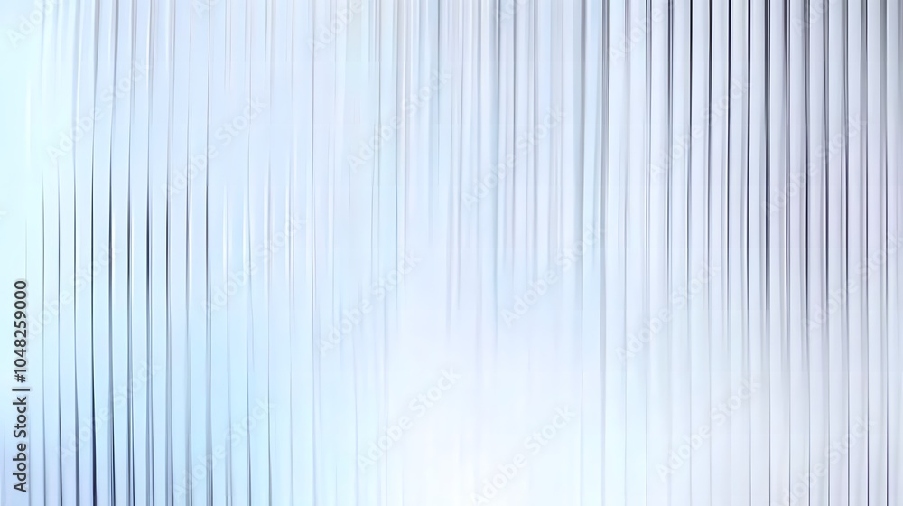 Fototapeta premium Abstract background design with reeded glass effect, 3d render