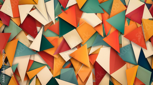 Polygonal Geometric Pattern...