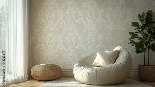Wallpaper Featuring A Simpl...