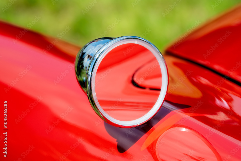 Vintage Outside Rear Mirror