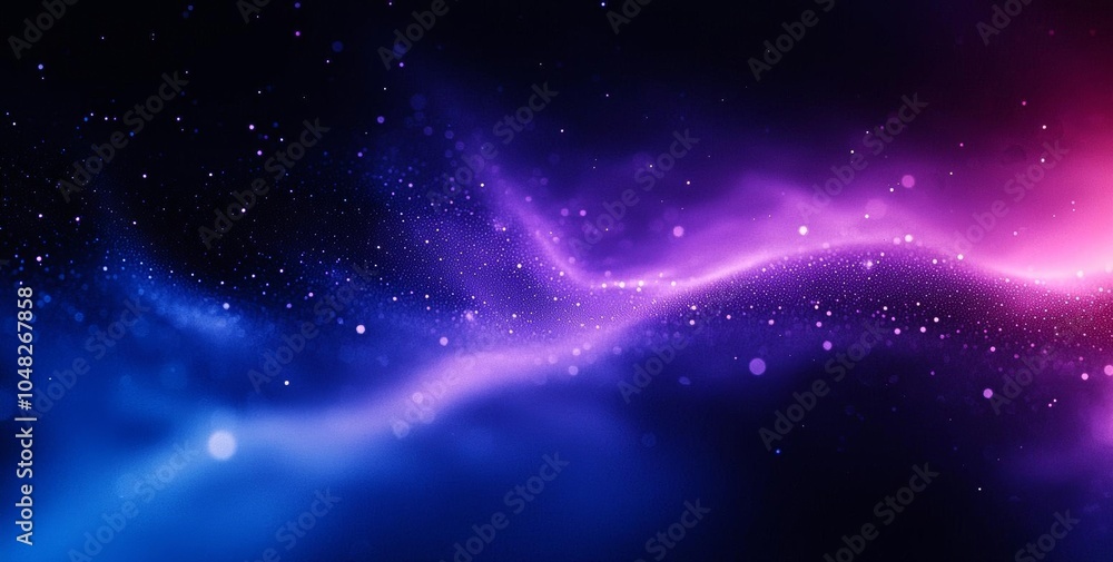 Fototapeta premium Hyber realistic photo of Blue purple black grainy gradient banner background website page header abstract noise effect design , copy space for text,