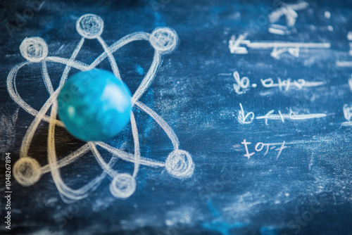 A Chalkboard Filled With Co...