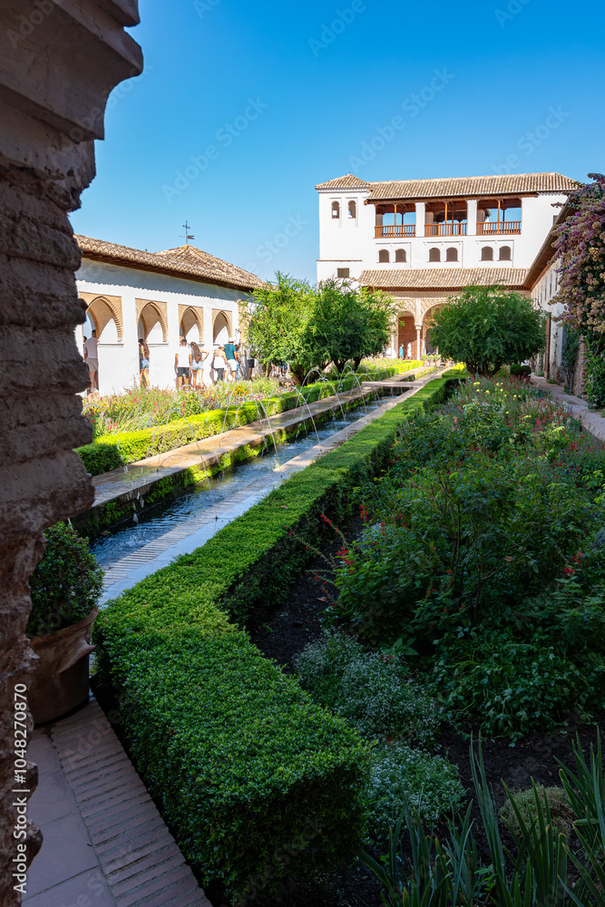 Obraz premium Jardines de la Alhambra