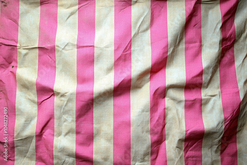 Pink And White Stripe Backg...
