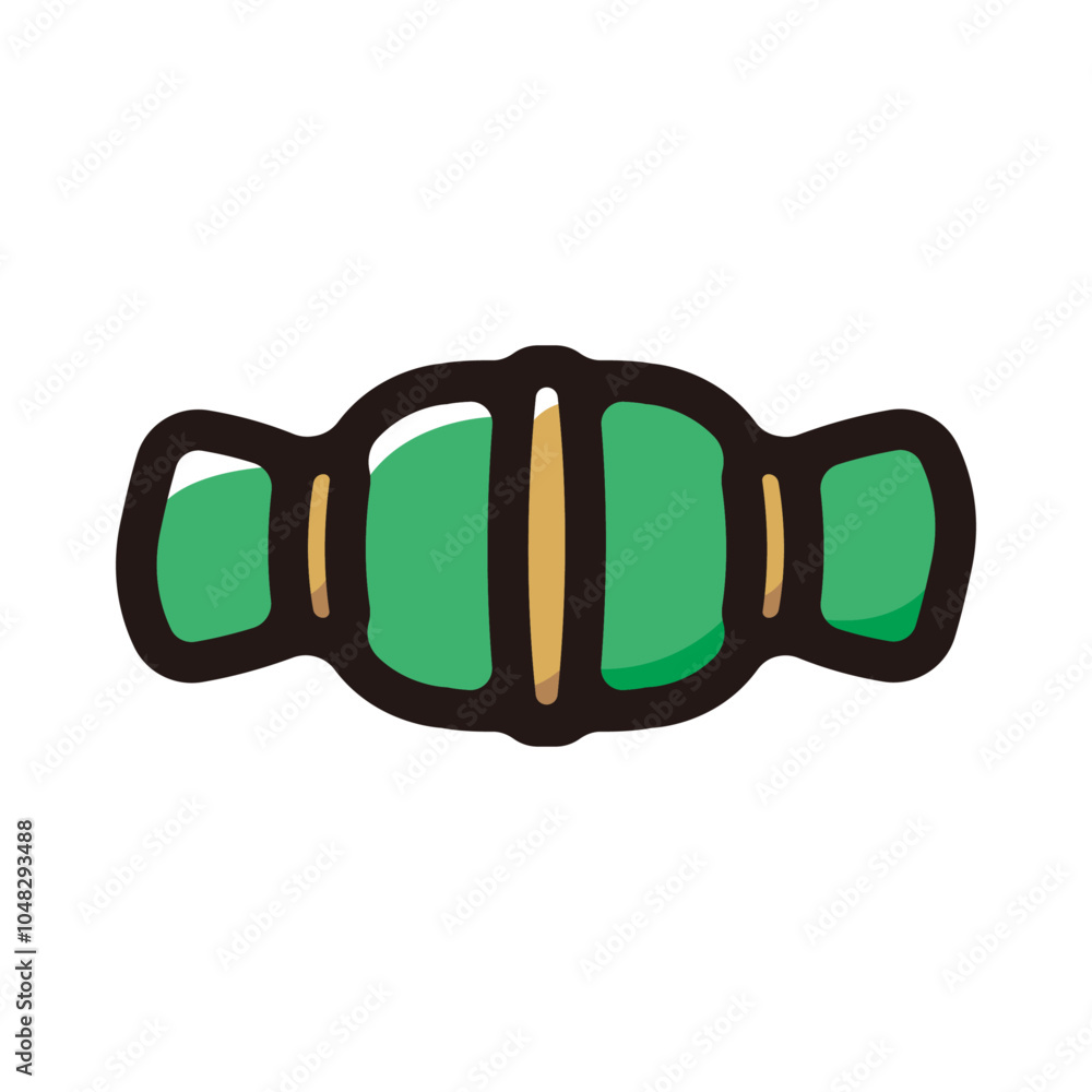 Chimaki (sticky rice dumpling) outline icon for graphic design, apps and websites Chimaki (sticky rice dumpling) outline icon for graphic design, apps and websites