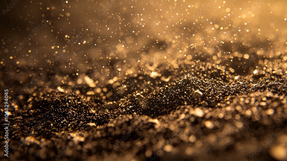 Moon's Surface Microscopic Details Revealed - Ultra-Detailed Close-Up of Lunar Soil with Glistening Particles Moon's Surface Microscopic Details Revealed - Ultra-Detailed Close-Up of Lunar Soil with Glistening Particles