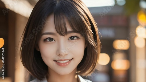 Wallpaper Mural 日本人の若い女性 Torontodigital.ca