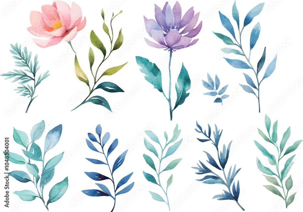 Fototapeta premium seamless floral pattern