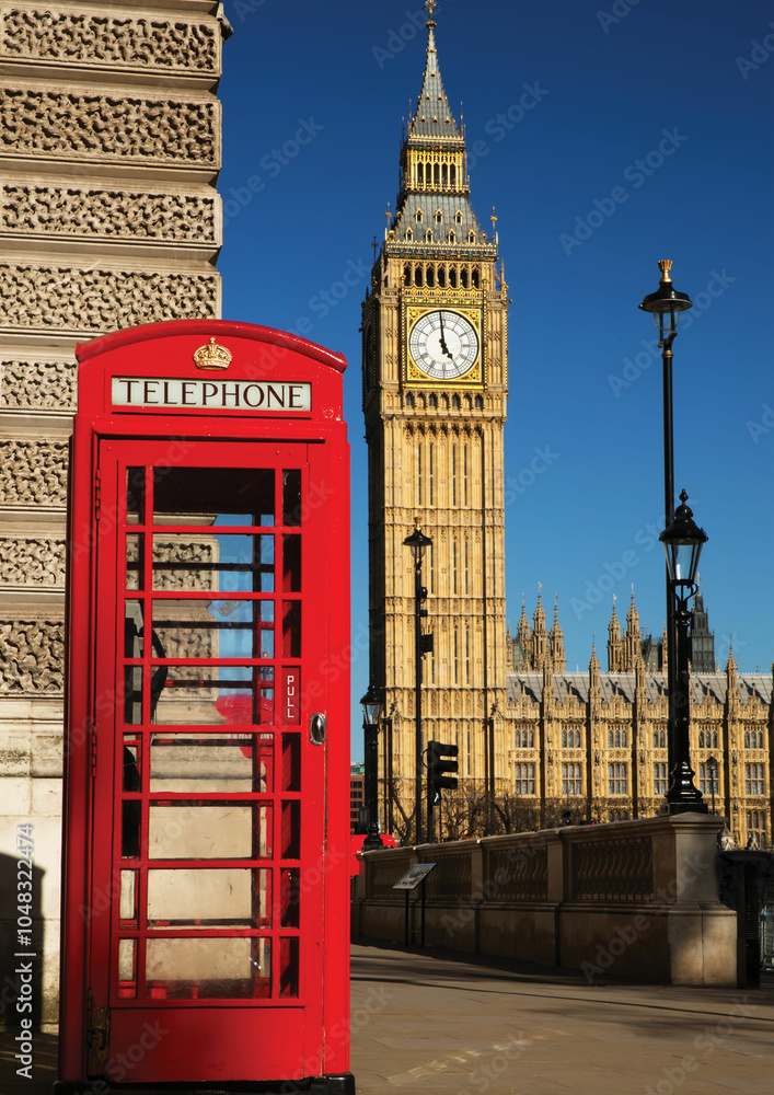 Naklejka premium city big ben