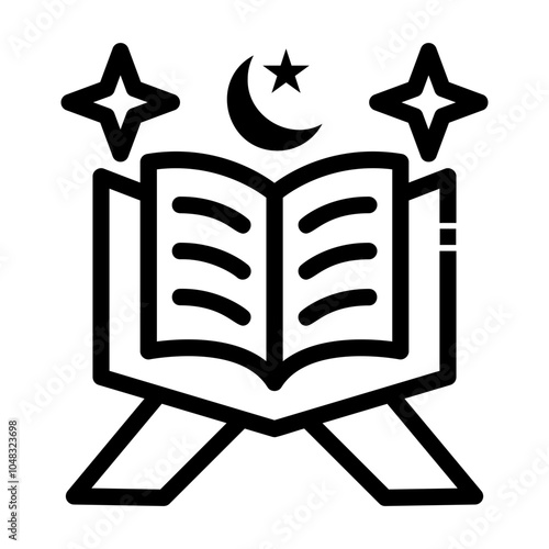 quran Line Icon