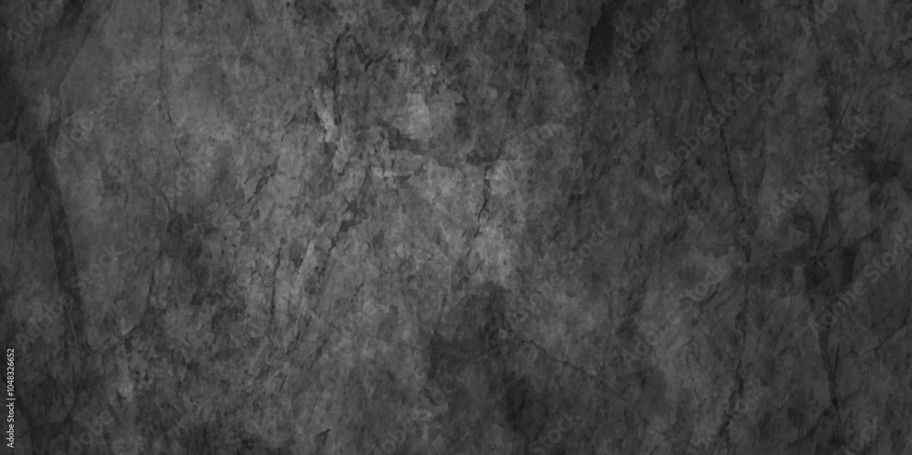 Fototapeta premium abstract Old black and white grunge background, dark concrete floor or old grunge background, gray dirty concrete background wall grunge cement texture.