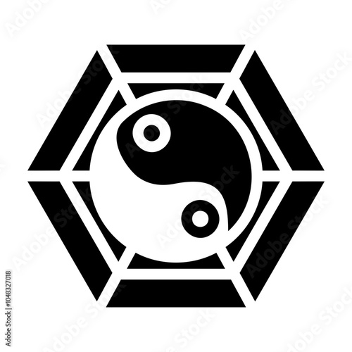 taoism Solid icon