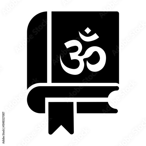 vedas book Solid icon