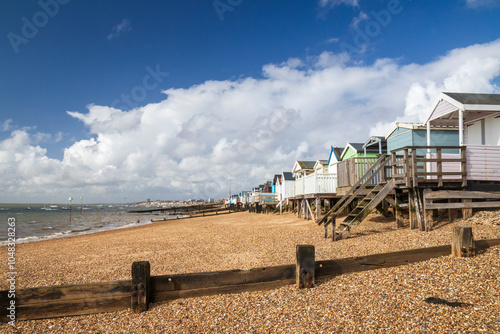 Thorpe Bay beach, Essex, England, United Kingdom