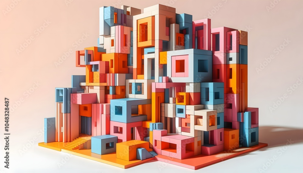 Fototapeta premium blocks