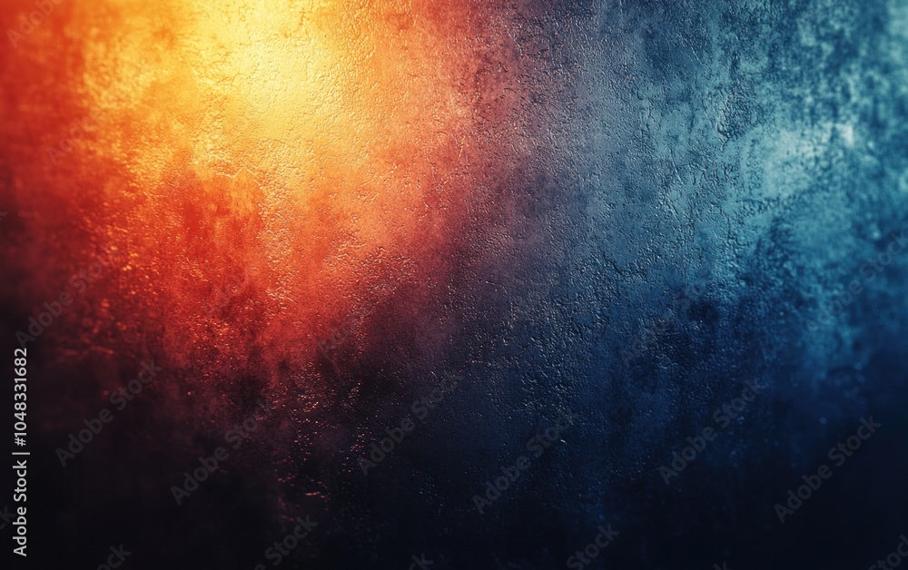 Fototapeta premium Abstract Background of Fire and Water