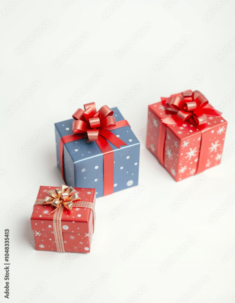Obraz premium holiday gift wrapping