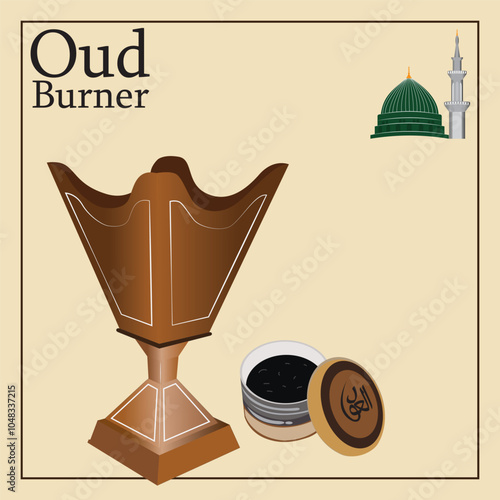 mabkhara traditional tarim agarwood oud burner aromatheraphy