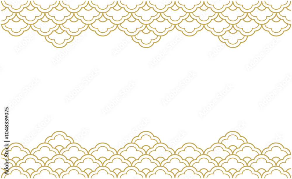 background chinese pattern geometric ornament vector