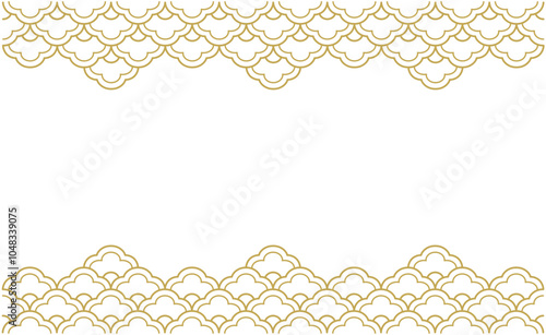 background chinese pattern geometric ornament vector