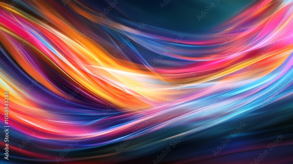 Dynamic Abstract Background with Motion Blur Effects Dynamic Abstract Background with Motion Blur Effects