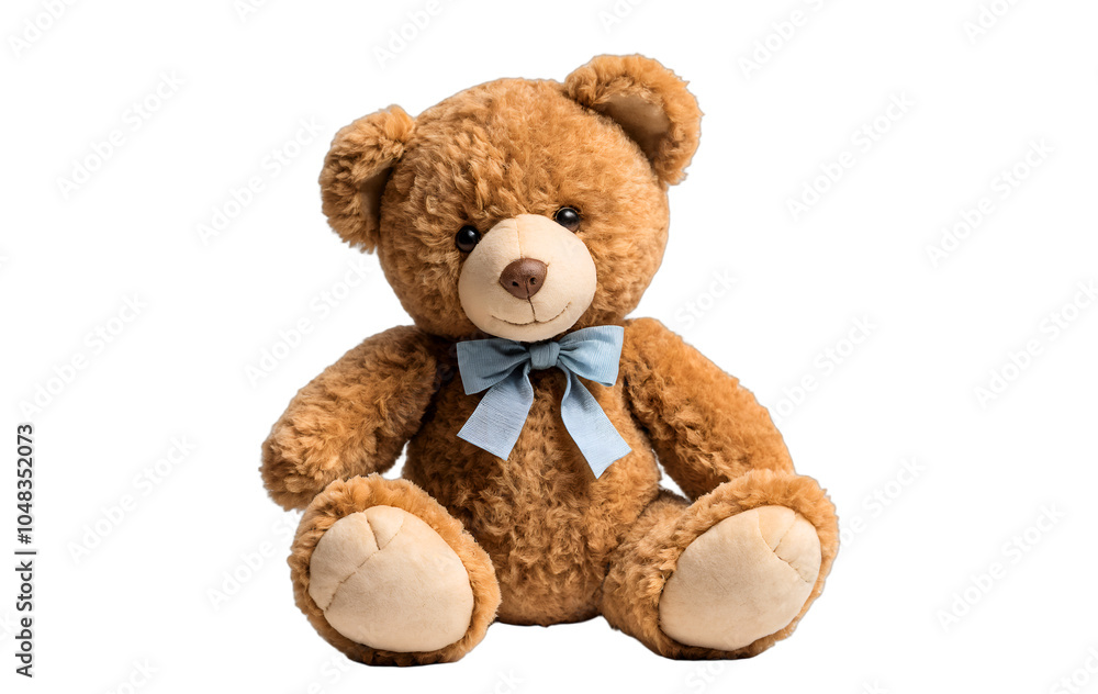 Obraz premium teddy bear isolated on transparent background 