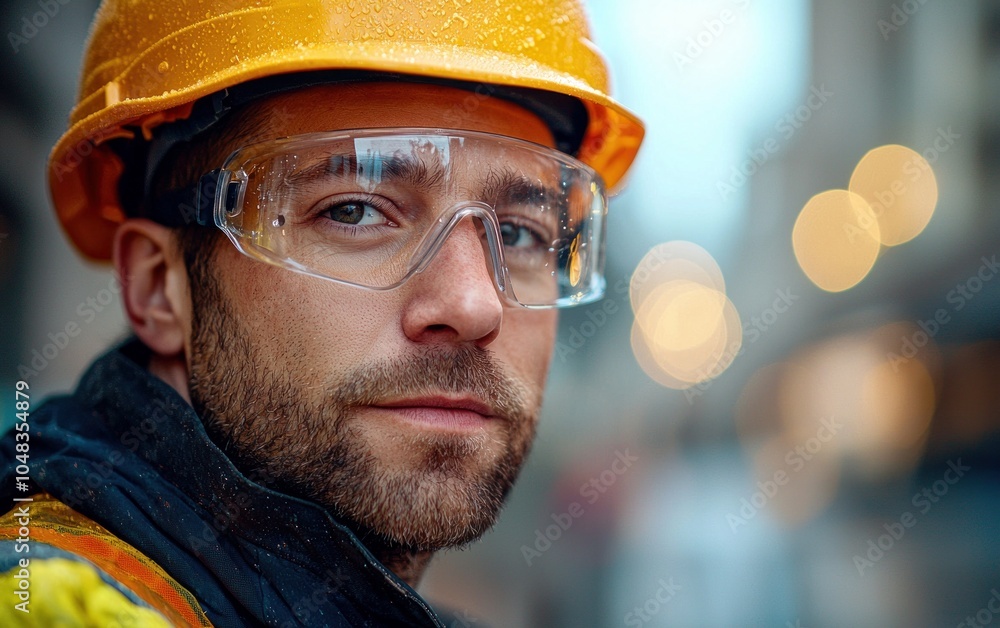 Construction Worker Portrait Construction Worker Portrait